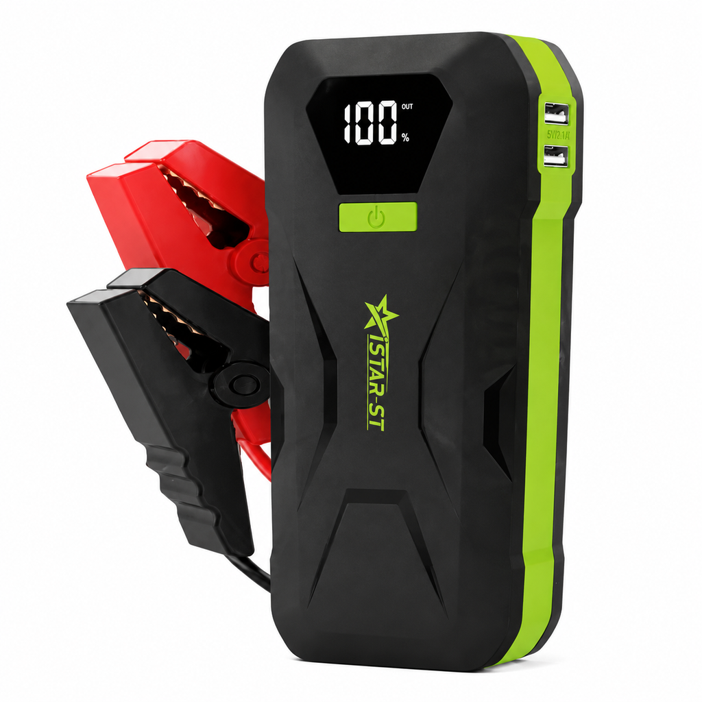 iStar IS-8001V multi-function jump starter kit with 1000A peak current