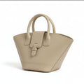 Mini Sculptural Fan-Shape Mini Tote & Shoulder Bag