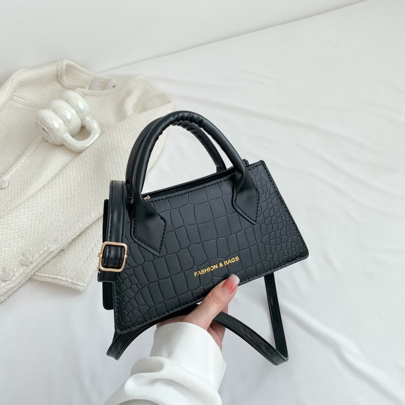 Alligator Pattern Handbag