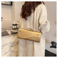 Sleek structured handbag