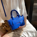 Woven mini tote bag
